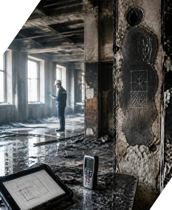 Обследование зданий после пожара в Нягани от 15279 р. | ЭкспертизаРоссия