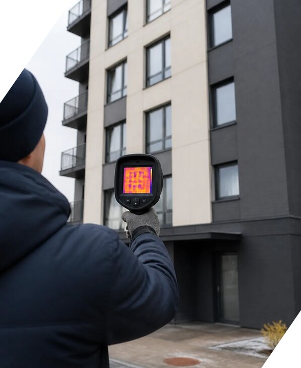 Тепловизионное обследование зданий в Нягани от 5093 р. | ЭкспертизаРоссия